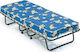 Klappbett mit Matratze 9cm Einzel 190x80cm