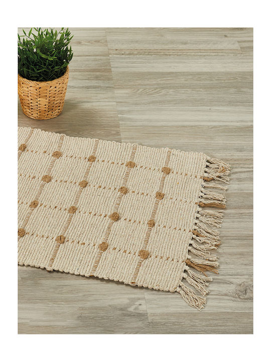 Whitegg Rectangular Kitchen Mat 50x80εκ.