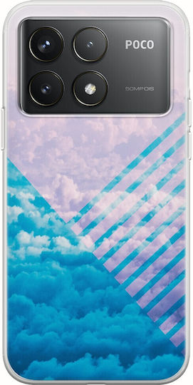 Clouds Xiaomi Poco F6 Pro 5g Flexible Tpu Transparent Silicone