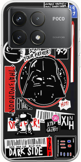 Star Wars Darth Vader Xiaomi Poco F6 Pro 5g Flexible Tpu Transparent Silicone