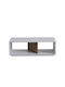 Rechteckiges Zentrales Kaffeetisch Tall Holz Weiß M100xB51,4xH31,8cm