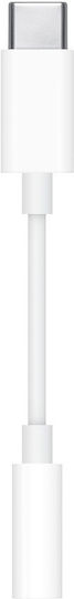 Apple Μετατροπέας USB-C male σε 3.5mm female Λευκό 1τμχ MW2Q3ZM/A