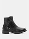 Decorative Strap Ankle Boots 4298501-black