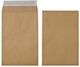 Set of Envelopes Correspondence with Adhesive 250pcs in Beige Color