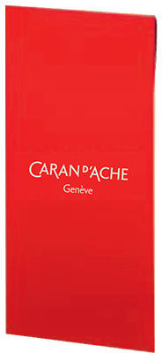 Caran D'ache Set от Пликове Кореспонденция 20бр 23x10см. в Червен Цвят