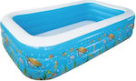 Children's Pool PVC Inflatable 260x170x60cm Blue