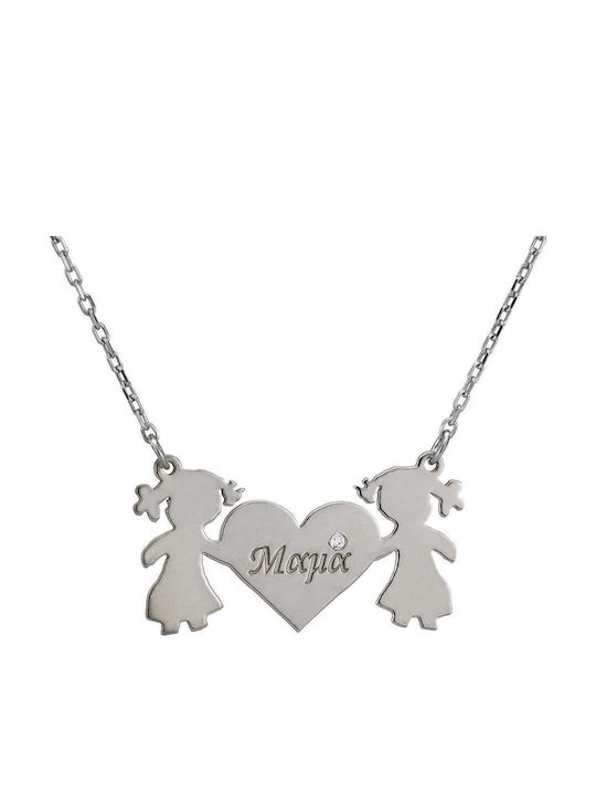 Goldsmith Κολιέ από Επιχρυσωμένο Ασήμι