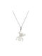 Goldsmith Necklace Monogram from Gold Plated Silver