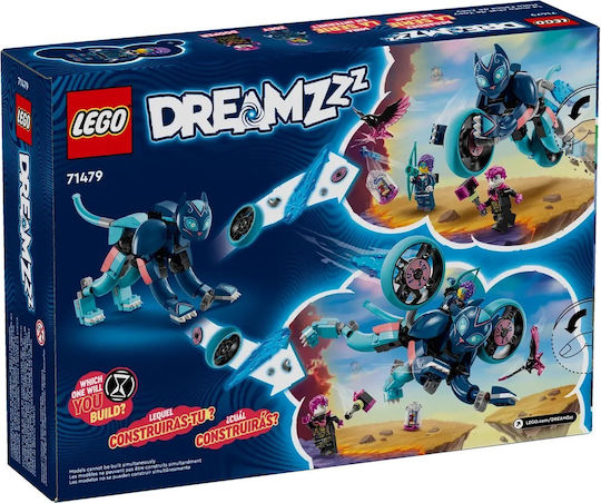 LEGO DREAMZzz Motocicleta Pisicii Lui Zoey Pentru 7+ Ani 260 Bucăți