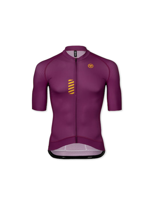 Pacto Kurze Ärmel Radtrikot Lila