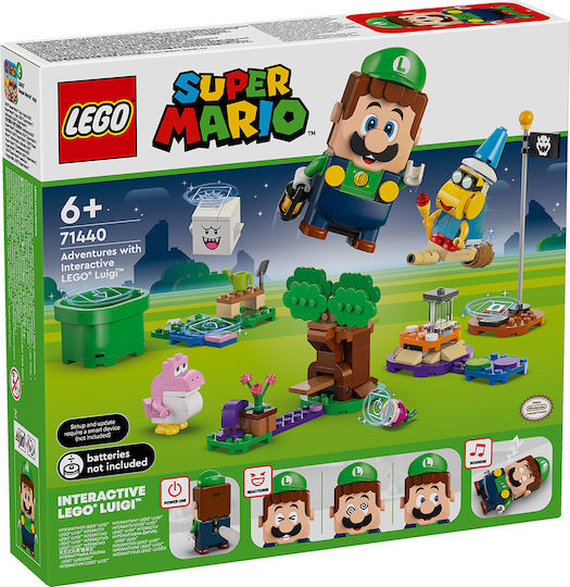 LEGO Super Mario Adventures with Interactive Lego Luigi for Ages 6+ 210 Pieces