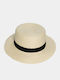 Interhat Frauen Rattangeflecht Hut Beige