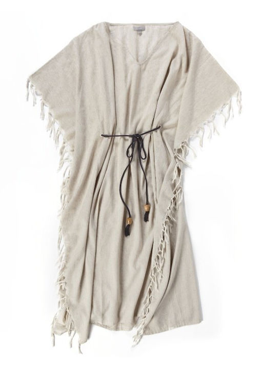 Charisma Damen Kaftan Strand Gray