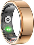 Colmi R02 Smart Ring (Size 11 - 20.6mm) Smart Ring 21.3mm with Heart Rate Monitor Gold