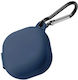 Case Protecting Samsung Galaxy Buds2 Headphones Denim Blue Color Attachment Hook