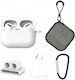 Set de extensie 5 în 1 pentru protecție Apple Airpods Pro, culoare albă