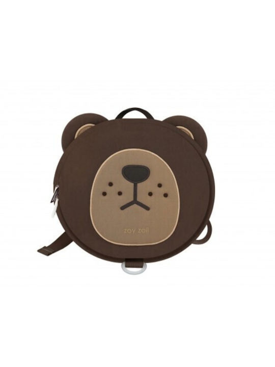 Zoyzoii School Bag Kids 2-6 Years Old Innovative 3D Design Textile Brown Bear Model Zoyzoii School Bag Kids 2-6 Years Old Innovative 3D Design Textile Brown Bear Model