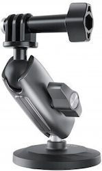 Magnetic Suction Cup Mount Telesin Cmm-001 Adjustable Arm Compatible Gopro Hero 12,11,10,9,8,7,6 Dji Osmo Action 3/2 Insta 360 X3 Insta 360 X4