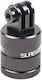 Surewo 360 Grad drehbarer Adapterhalterung für Gopro Hero 12,11,10,9,8,7 zu 1/4 Zoll Schraube
