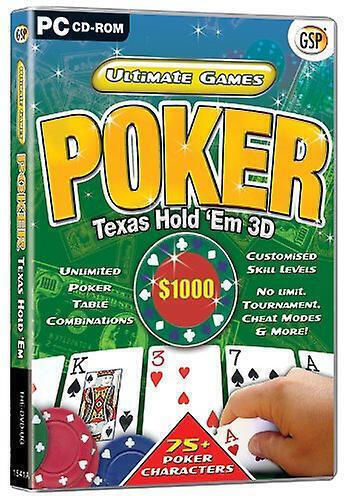 Poker Texas Hold Em 3d Pc Game Used