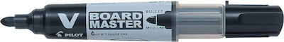 Pilot V-board Master Medium Whiteboard Markers Black 10pcs