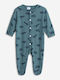 Funky Babystrampler Langärmliges Blau