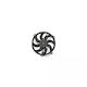 Ventilator Radiator Peugeot 206 Cc 2d Ava Quality Cooling Pe7525