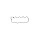 Set garnituri capac supape Mercedes-benz M-class W164 Ml 500 4-matic 164.175 2005 Prezent de Corteco
