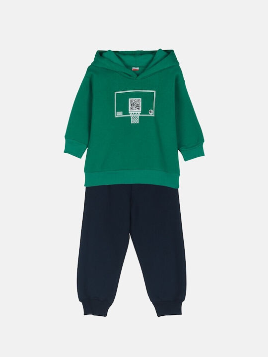 Joyce Kids Sweatpants Set Green