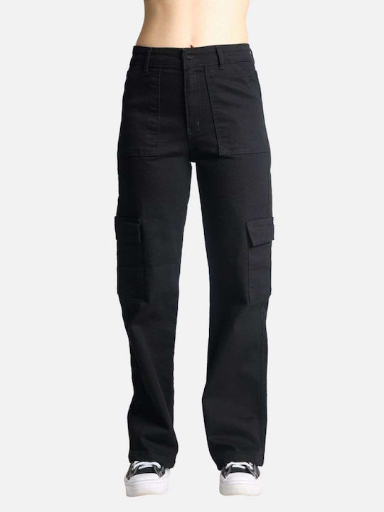 Paco & Co Men's Trousers Cargo Black