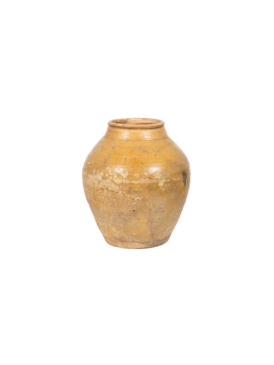 S Line Decorative Vase Beige