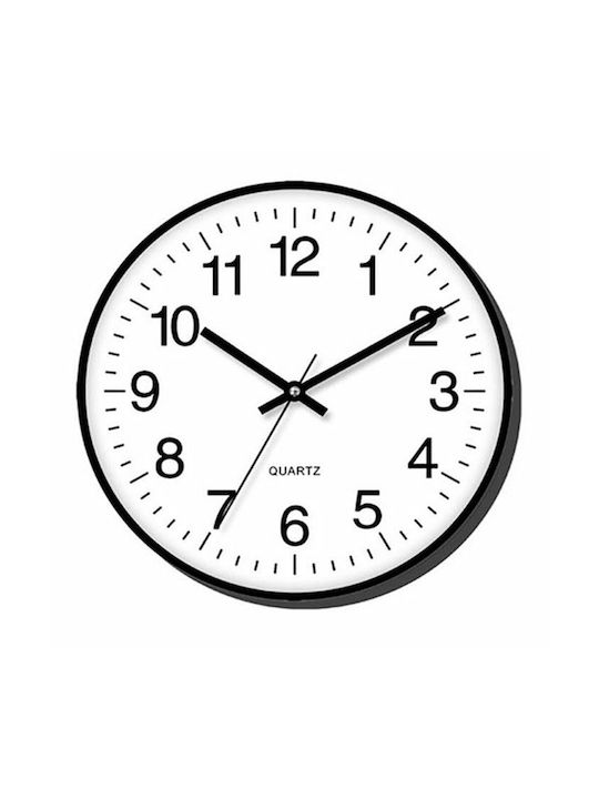 Timemark Wall Clock Black Ø30cm