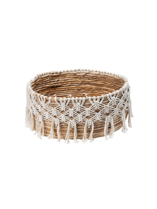 Coș decorativ Wicker Beige S Line