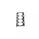 Cylinder Head Gasket Set Fiat Marea Weekend 185 1.6 100 16v 1996-2002 Corteco 414705p