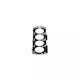 Set garnituri capac cilindru Opel Kadett E Combo 38_ 48_ 1.7 D 1992-1994 Corteco 414665p