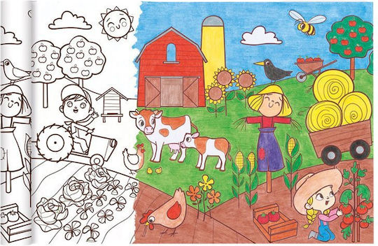Graffy Roll Painting Roll A Day at the Farm