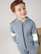 Mayoral Kids Sweatpants Set Grey 3pcs