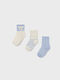 Mayoral Kids' Socks Blue 3 Pairs