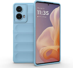 Techsuit Magic Umschlag Rückseite Blau (Moto G85)