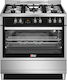 Thermogatz TGS PRO 2030 IX Κουζίνα 98lt με Εστίες Υγραερίου Π89.8εκ. Inox