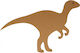 Velociraptor Dinosaur Mdf 25cm