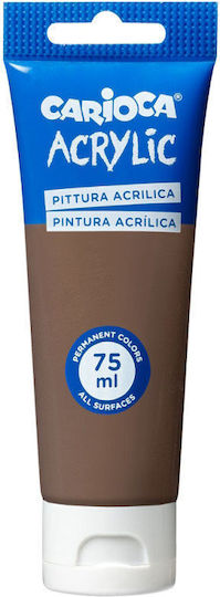 Carioca Acrylic Paint Set Brown 75ml 1Stück