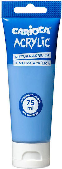 Carioca Acrylic Paint Set Light Blue 75ml 1Stück