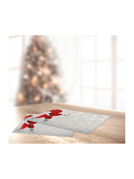 Saint Clair Set Weihnachts- Platzdeckchen Stoff B45xL33cm. 4Stück