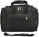 Reisetasche Schwarz Stoff L40xB21xH30cm