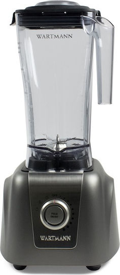 Wartmann WM-1807 Mixer mit Tritan Kanäta 2 l 1250W Grau