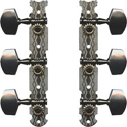 Yellow Parts Tuning pegs for Bass Nickel