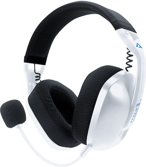Armaggeddon Cosmic III Lite Über Ohr Gaming-Headset mit Verbindung Bluetooth Weiß
