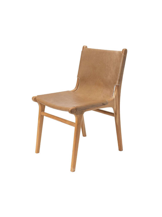 Dining Room Wooden Chair Beige