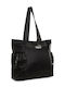 Core Up Damentasche Shopper Schultertasche Schwarz
